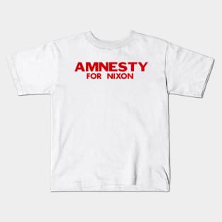 1973 Amnesty for Nixon Kids T-Shirt